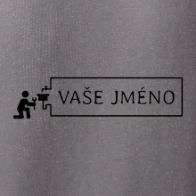 Instalatér - jméno v rámečku