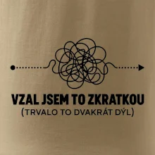 Vzal jsem to zkratkou