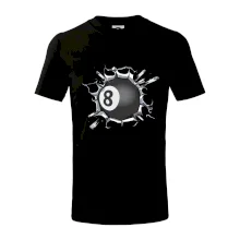 Kulečníková koule v triku