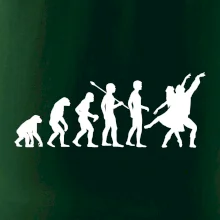 Evoluce tanec - tančící dvojice