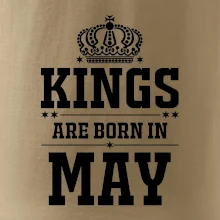 Kings are born in May
