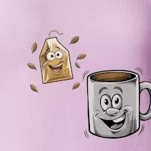 Parové triko - Hrnek a čaj