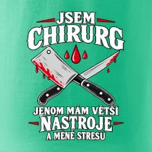 Řezník chirurg s většími nástroji
