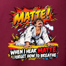 Matte vyčerpání po zápase