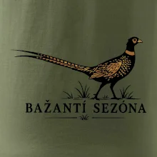 Bažantí sezóna jednoduchý bažantí motiv