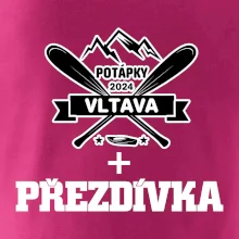 Na vodu - pádla hory (vlastní nápis)