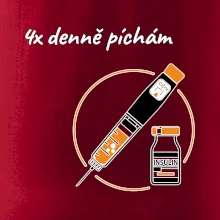 4x denně píchám Insulin