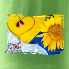 Ukrajina slunečnice a kroj