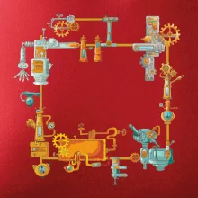 Steampunk barevná sestava