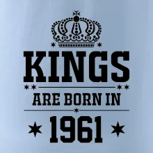 Kings are born in 1961