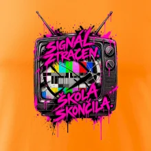 SIGNÁL ZTRACEN. ŠKOLA SKONČILA.