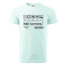 Čárový kód řidič kamionu