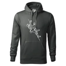 Lezecká stěna jedním tahem