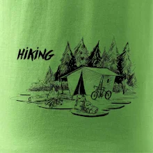 Hiking - obrázek kreslený