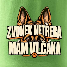 Zvonek netřeba mám vlčáka