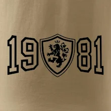 Narozeninový motiv - znak - 1981 Narozeninový motiv - znak - 1981