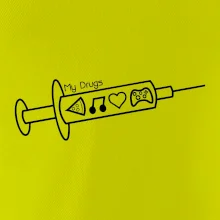 My Drugs - jídlo hudba