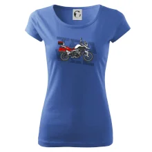 Cestovní enduro červená