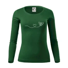 Dráha letu motýla - srdce