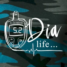 D I A Life - kreslený glukometr