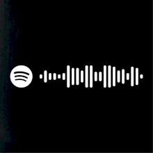 Spotify kód na prsu