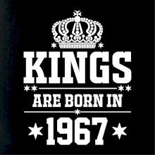 Kings are born in 1967