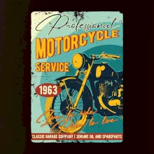 Professional service moto