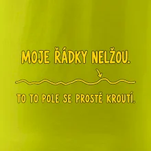 Moje řádky nelžou křivé polní brázdy