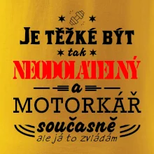 Je těžké být tak neodolatelný - motorkář