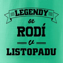 Legendy se rodí v listopadu