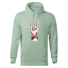 Rocková ruka s náramkem