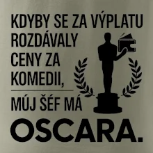 Kdyby se za výplatu rozdávaly ceny za komedii, můj šéf má oscara