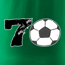 Fotbal kulaté narozeniny 70
