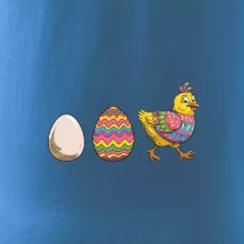 Evoluce vajíčka - velikonoce - slepice