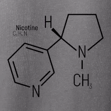 Molekulární struktura Nikotin