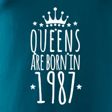 Queens are born in 1987