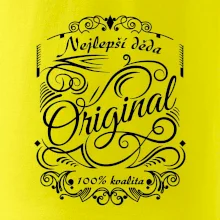 Vintage nejlepší deda 100% kvalita