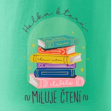 Holka, která miluje čtení Holka, která miluje čtení