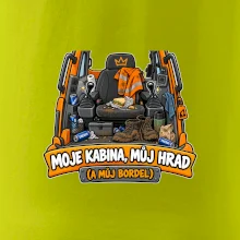 Kabina bagristy můj hrad a můj bordel