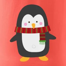 Tučňák se šálou