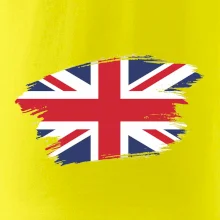 Britská vlajka roztrhaná