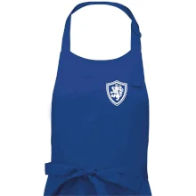 Český lev erb na prsu a na zádech