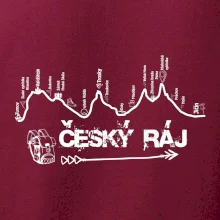 Profil kopce - Český ráj