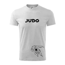 Judo nápis + postavy