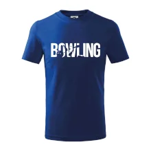 Bowling nápis kuželky