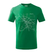 Černobílá mapa Znojmo