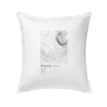 Plechý - vrstevnice v obdélníku