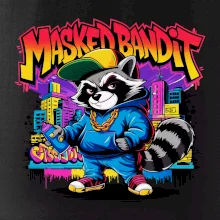 Mýval - masked bandit grafitti