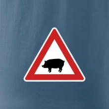 Dopravní značka - Pozor prase domácí
