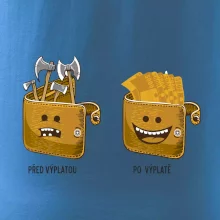 Před výplatou po výplatě  (Pecka design)